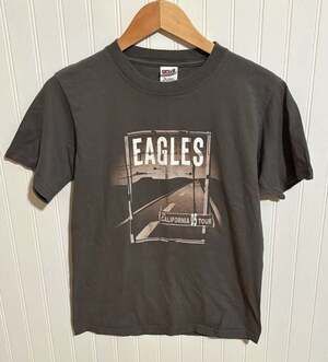 Vintage Anvil Eagles The California Tour 05 Band T-Shirt Size S